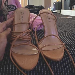 Simmi tan heels